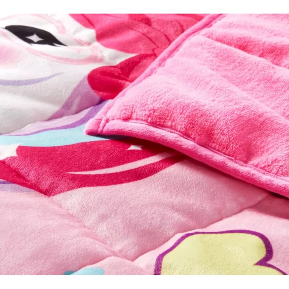 Unicorn JoJo Siwa Weighted Blanket - Picture 3 of 4